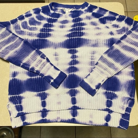 Time And Tru Sweater Women’s Size XL Tye Dye Sweater - Picture 8 of 12